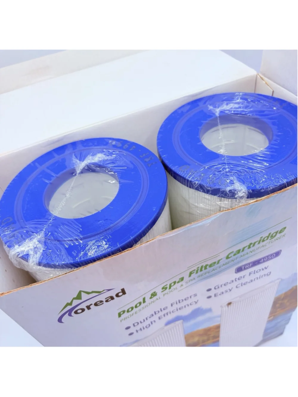 TOREAD TRF-4950 Spa Filter Replaces Unicel C-4950, Pleatco PRB50-IN, FC-2390